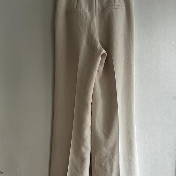 Abercrombie Size 2 Cream Sloane Tailored Wide Leg Pant - Picture 2 of 3